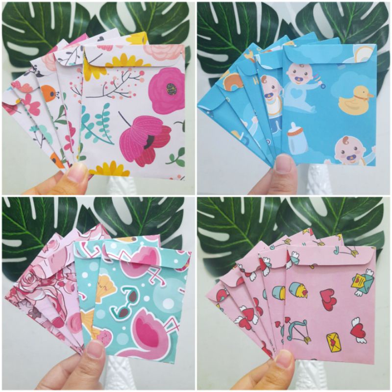 

Amplop WARNA WARNI (ISI 5) uang angpau lebaran