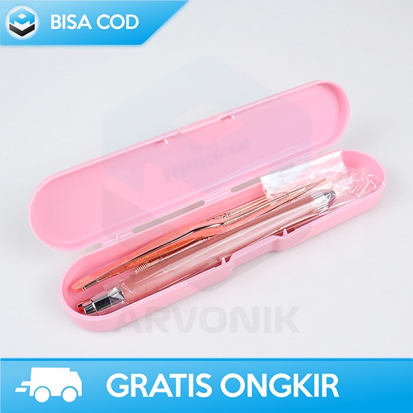 EAR SPOON TOOLS KIT ALAT PEMBERSIH TELINGA 8IN1 PREMIUM QUALITY STEEL