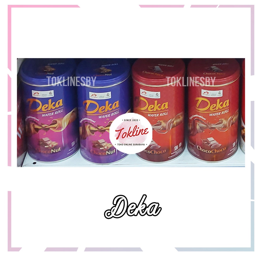 

[ 1 PAKET ISI 2 ] DEKA WAFER ROLL CHOCOCHOCO CHOCONUT