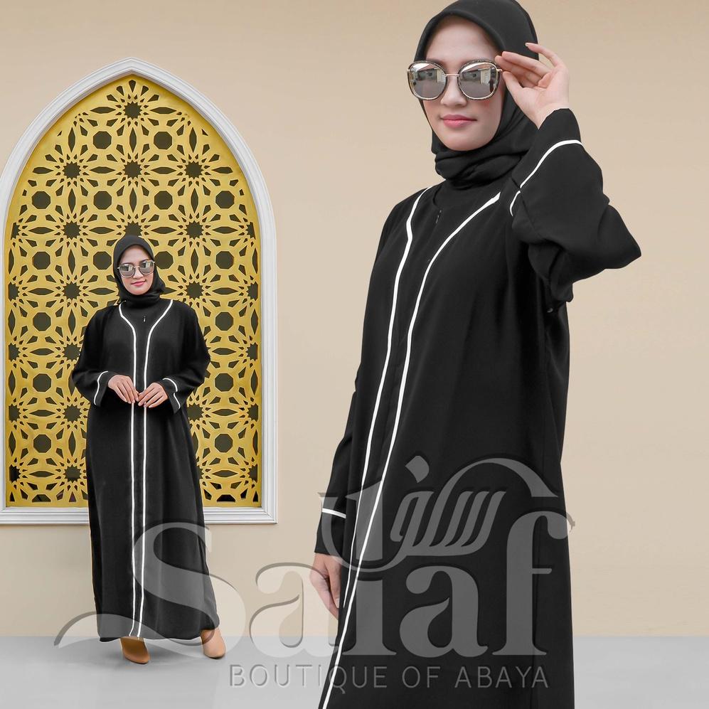 [DLI.24Fe23r] gamis hitam - abaya hitam - abaya turkey - gamis hitam polos - gamis abaya - abaya ara