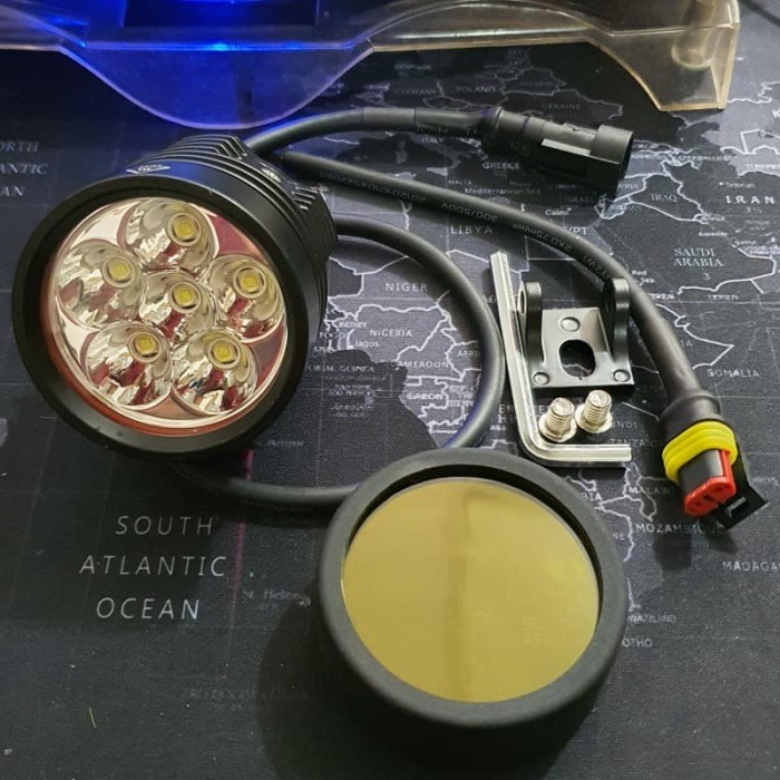 Lampu Tembak Sorot LED 6 MATA L6X CREE 60 WATT