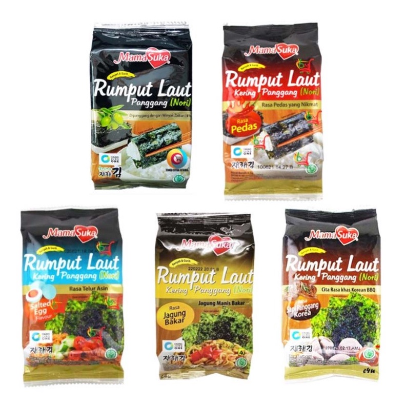 

Mamasuka Rumput Laut Kering Panggang
