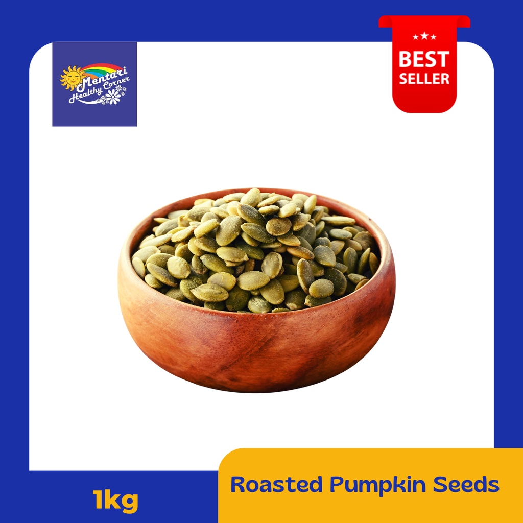 Pumpkin Seed Roasted 1kg / Biji Labu Panggang 1kg