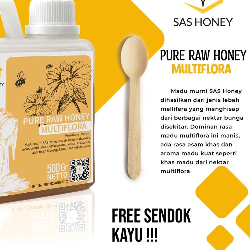 

➼ Asli Murni 500gr Sas Honey Nektar Bunga Multiflora ▲