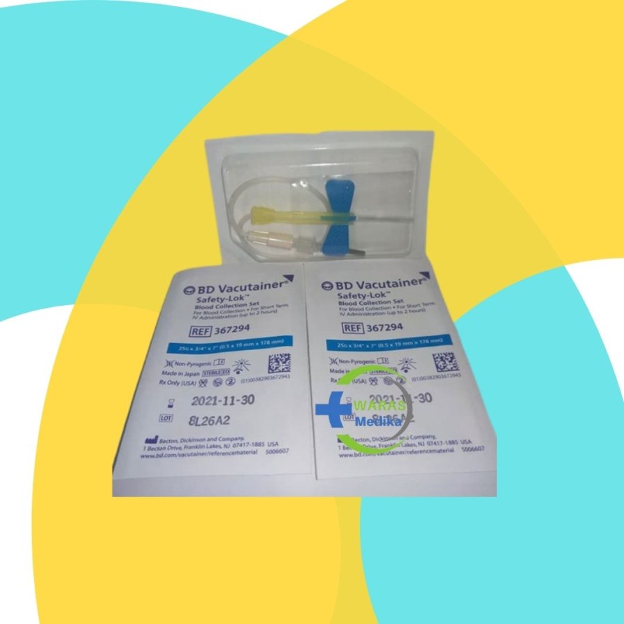 Wing Vacutainer 25G BD | Vacutainer Safety-lok 25G BD