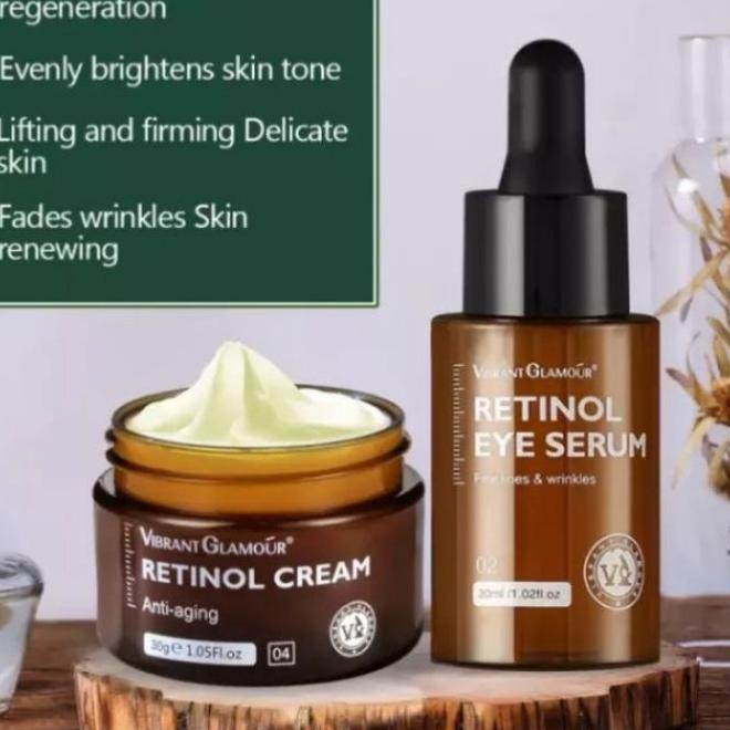 ➸ Glamour Vibran retinol cream dan serum ♦