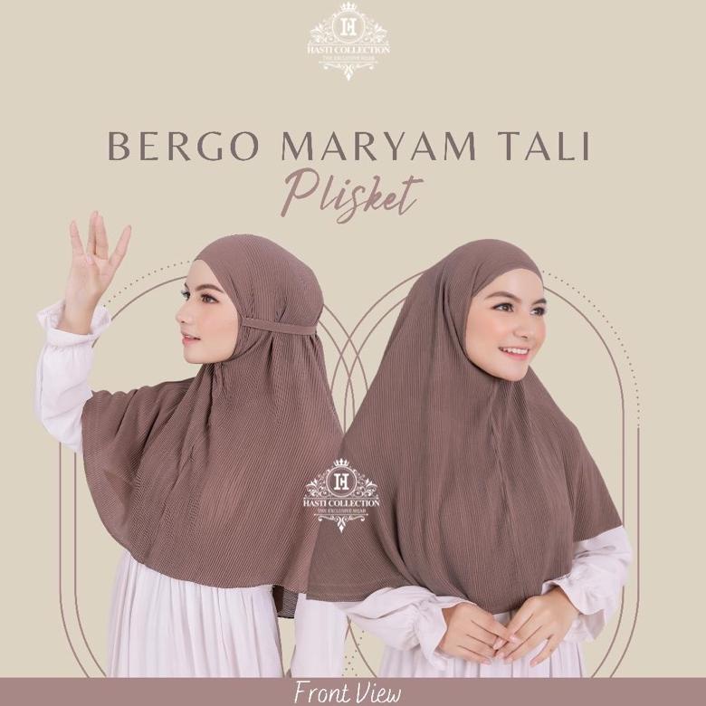Free Ongkir/ BERGO PLISKET | BERGO MARYAM TALI PLISKET LIDI | BERGO TALI PLISKET LIDI SIZE L