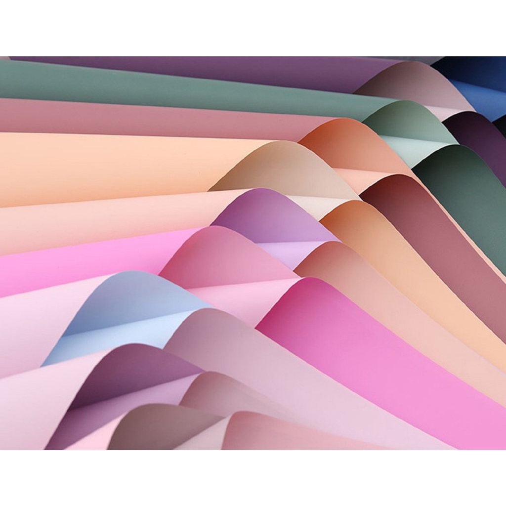 

Two Sides Color Cellophane Wrapping Paper
