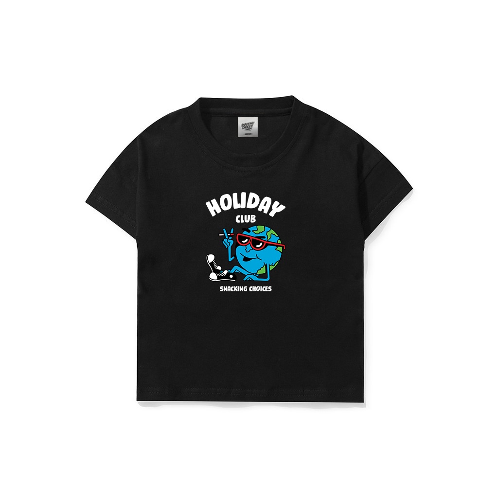 T-shirt | Holiday | Black | SNACKIDS