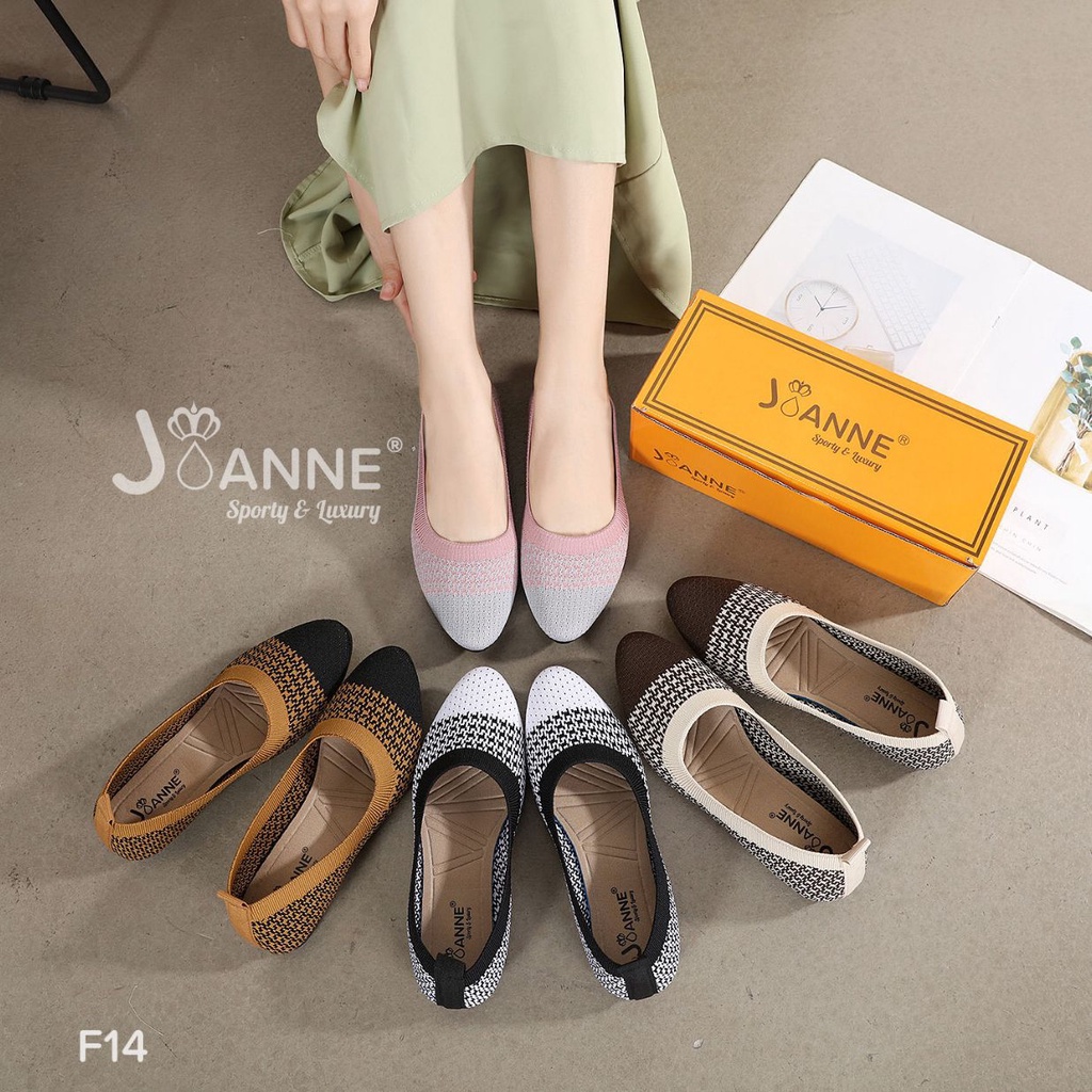 JJ JOANNE FlyKnit Flat Shoes # F14
