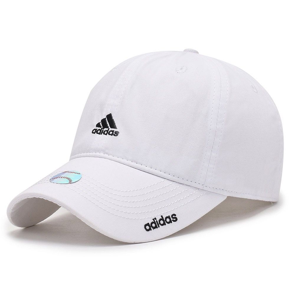 TOPI DISTRO PRIA DAN WANITA KOREA STYLE /TOPI SPORT IMPORT MODEL CAP BORDIR ADDIDAS NIMBUL MATERIAL COTTON PREMIUM BISA BAYAR DI TEMPAT