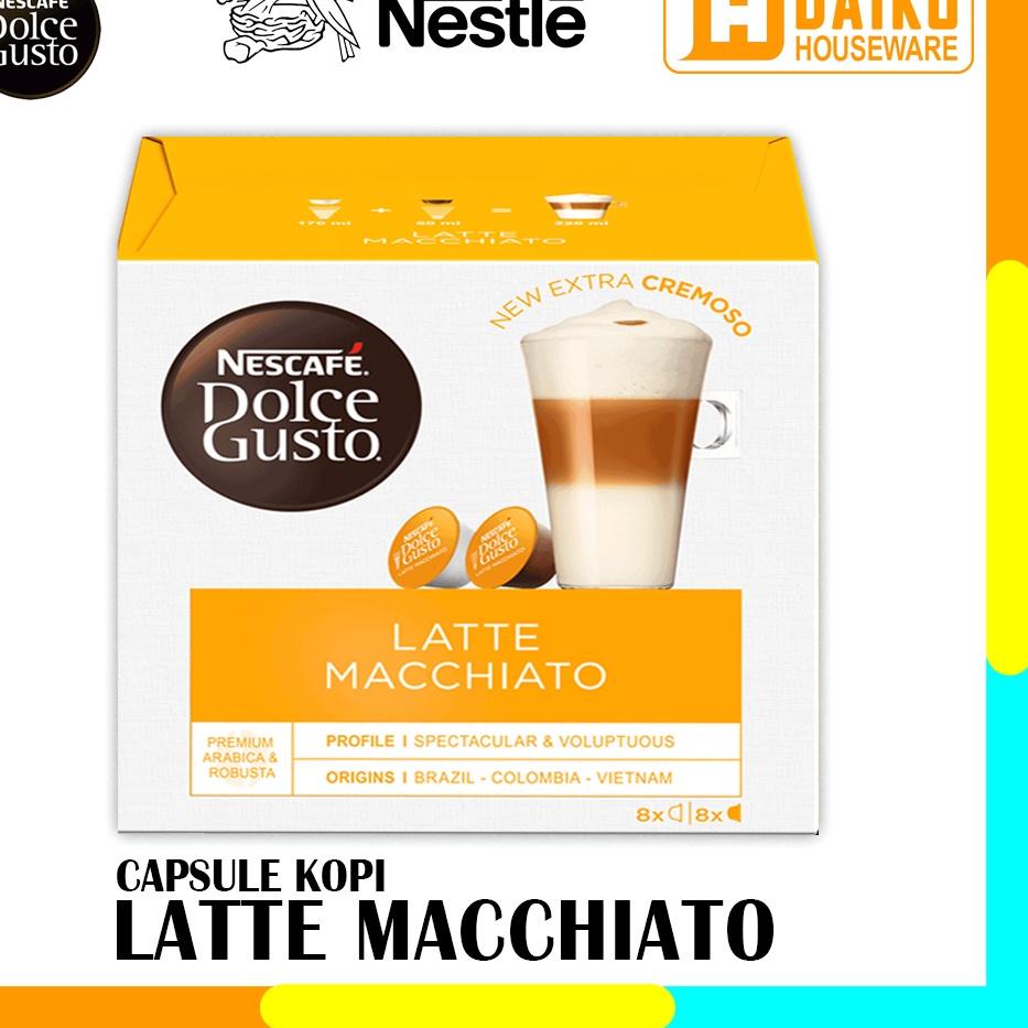 

❊ Capsule NDG Nescafe Dolce Gusto Latte Macchiato 1 Box Original Nestle ✦