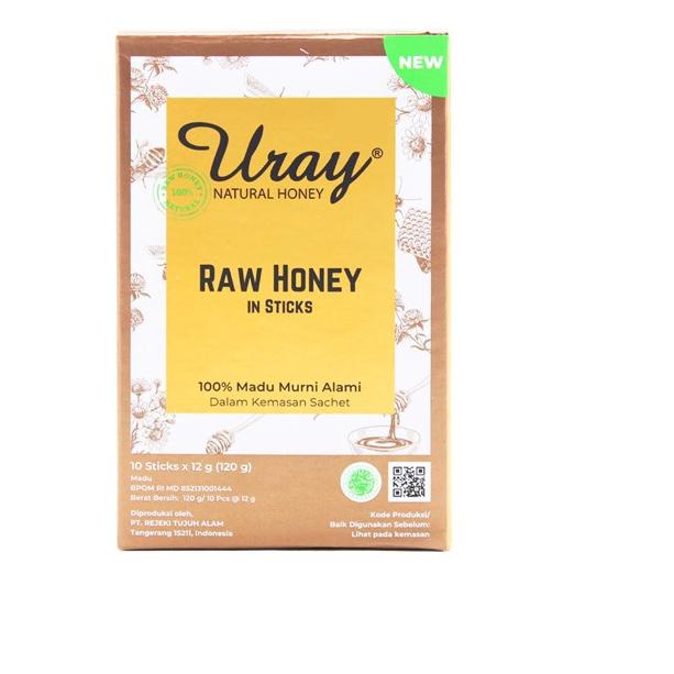 

Terlaris Madu Uray Natural 10 x 12 gr buruan