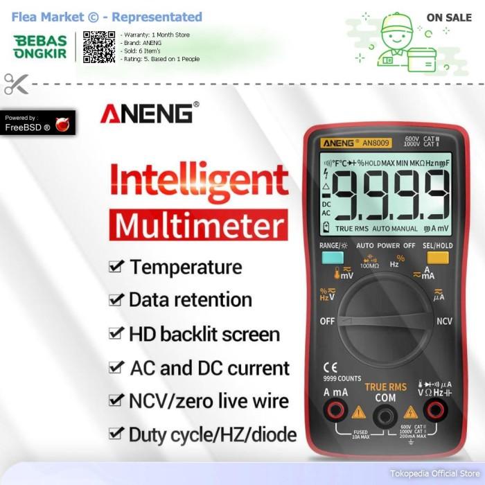 Best Seller Aneng Digital Multimeter Voltage Tester - An8009