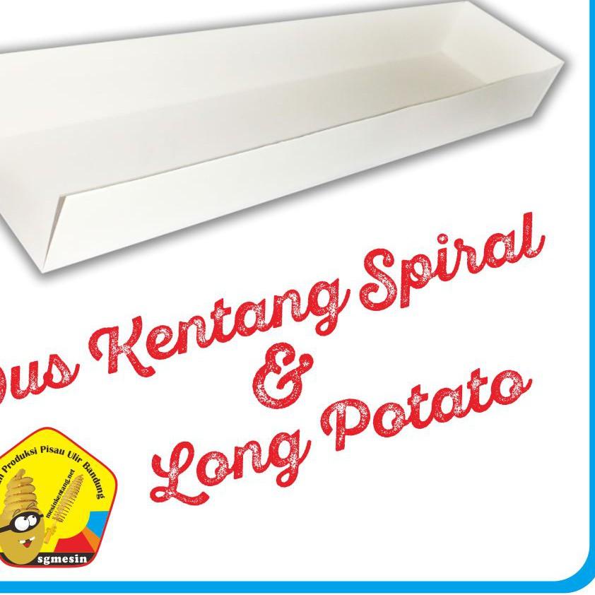 ☟ Dus polos kentang spiral dan long potato isi  ➸