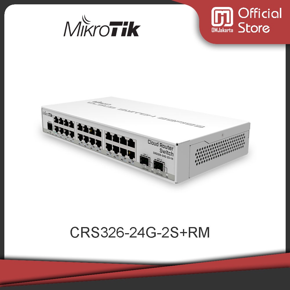 Mikrotik CRS326-24G-2S+RM