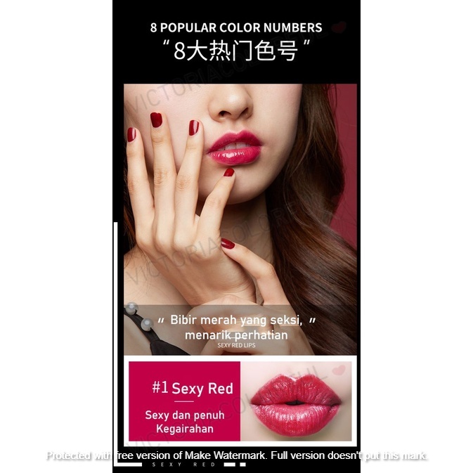 Images~Glamour Color Silky Lipstick Glossy(melembabkan bibir)