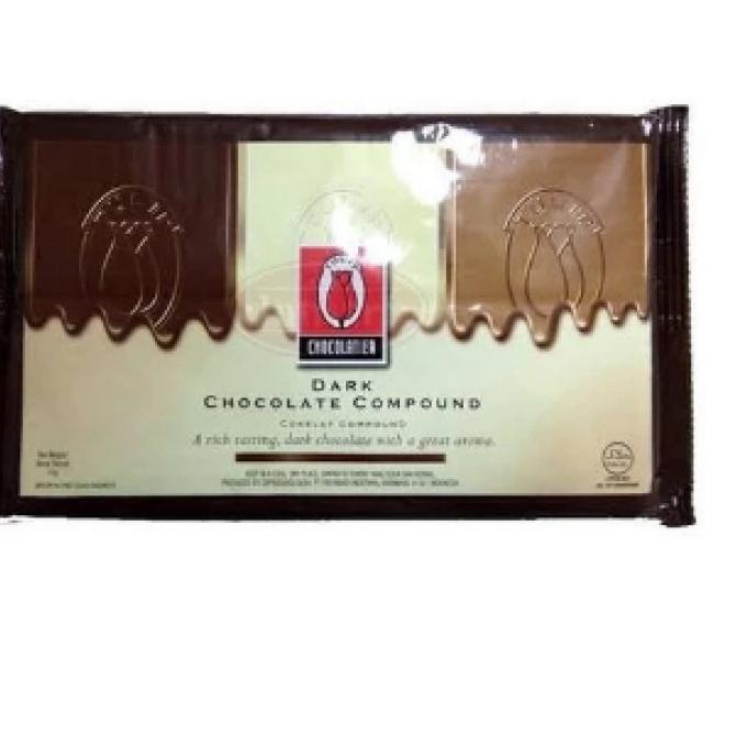 

★ TULIP DCC 1 KG Dark Compound Chocolate Cokelat ❊