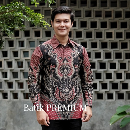 Kemeja Batik Pria Lengan Panjang Furing Full Body motif DEWA size M L XL XXL Premium