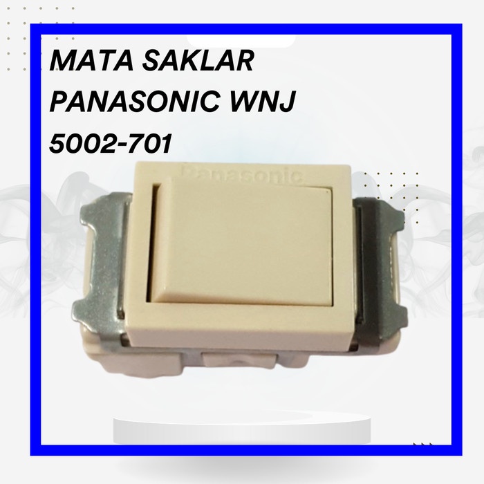 :=:=:=:=] Mata Saklar Hotel Engkel / Tunggal Panasonic WNJ 5002 701 Model Lama