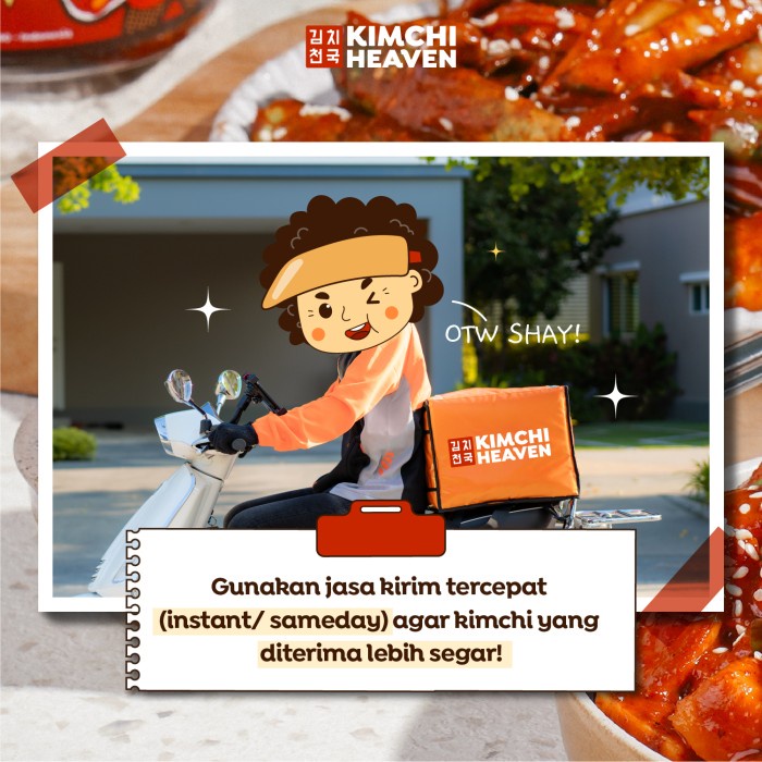 

800G Fresh Kimchi Korea In Jar Bs Pilih Varian Halal