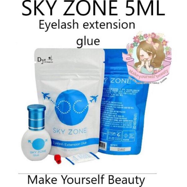 ❉ SKYZONE Sky Rose / sky red/ SKY ZONE / KGLUE / Crystal Glue EYELASH EXTENSION GLUE 5G / 10g LEM BU