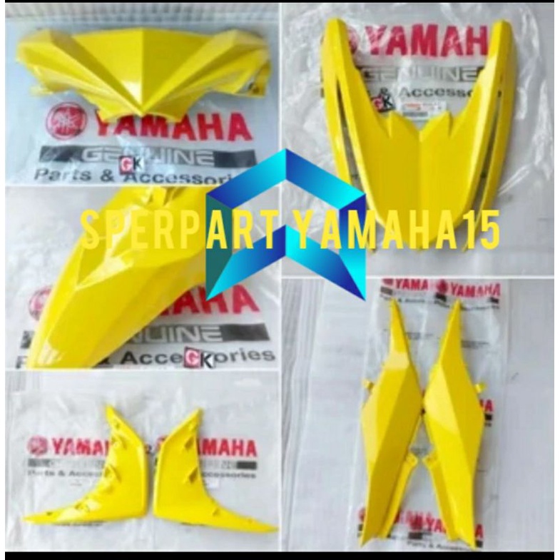 PAKET BODY HALUS MIO M3 MIO Z KUNING YAMAHA ORIGINAL YGP