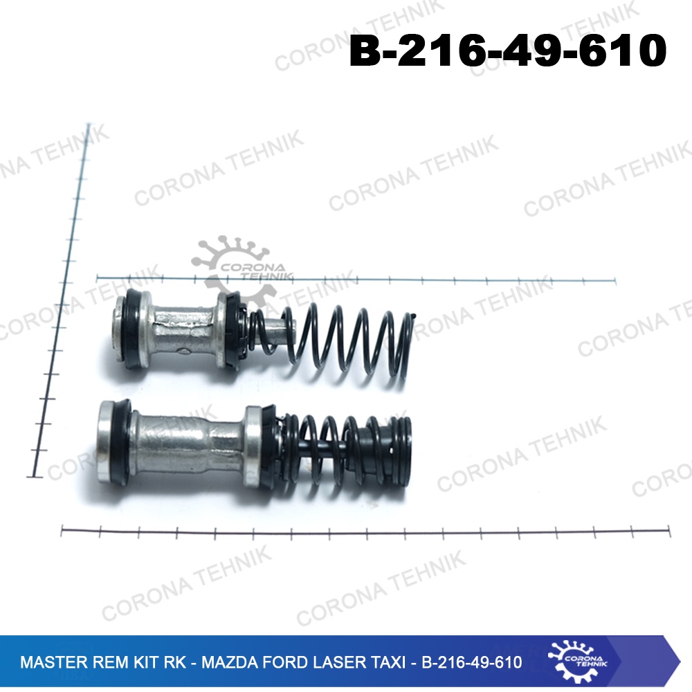 Mazda FORD LASER TAXI - B-216-49-610 - Master Rem Kit RK