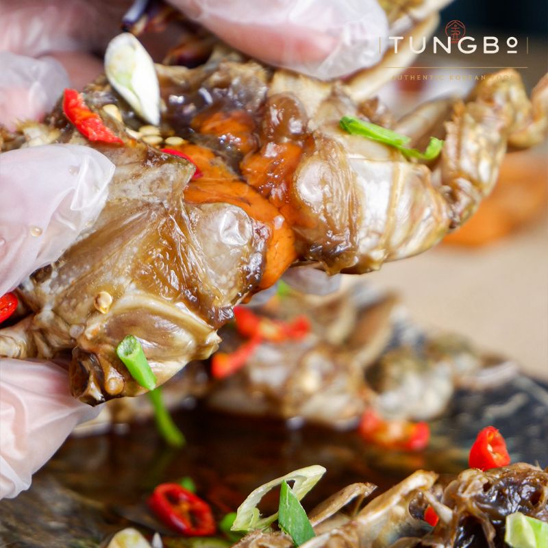 Ganjang Gejang (Marinated Crab) - 2 Kepiting