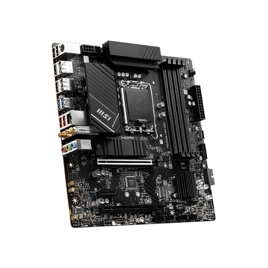 MSI PRO B760M-A WIFI DDR4 (Intel LGA 1700, Gen12, Gen13)