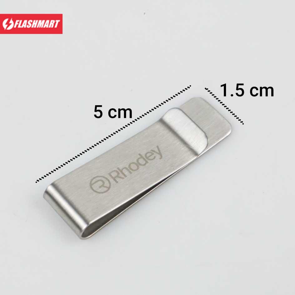 Flashmart Dompet Klip Uang Kertas Stainless Steel - HHYF