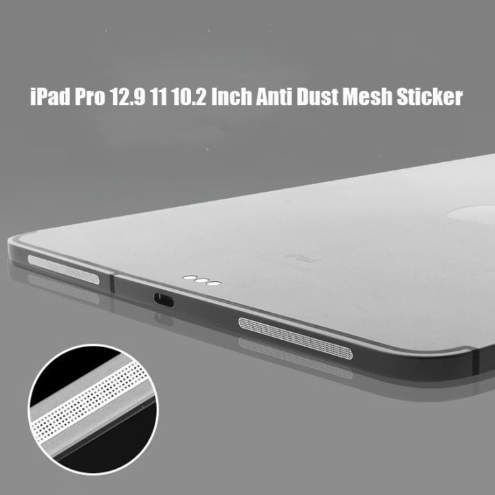 Metal Steel For All iPAD !! Net Stickers Speaker Mesh Anti Dust Proof Stiker Mobile Phone Dustproof Jaring Anti Debu Portable Universal Untuk Sticker/Smart Kotor/]AntiDust kotoran tempelan lubang Tab iPad Pro Air Mini 1 2 3 4 5 6 7 8 9 9.7 10.2 10.5 12.9