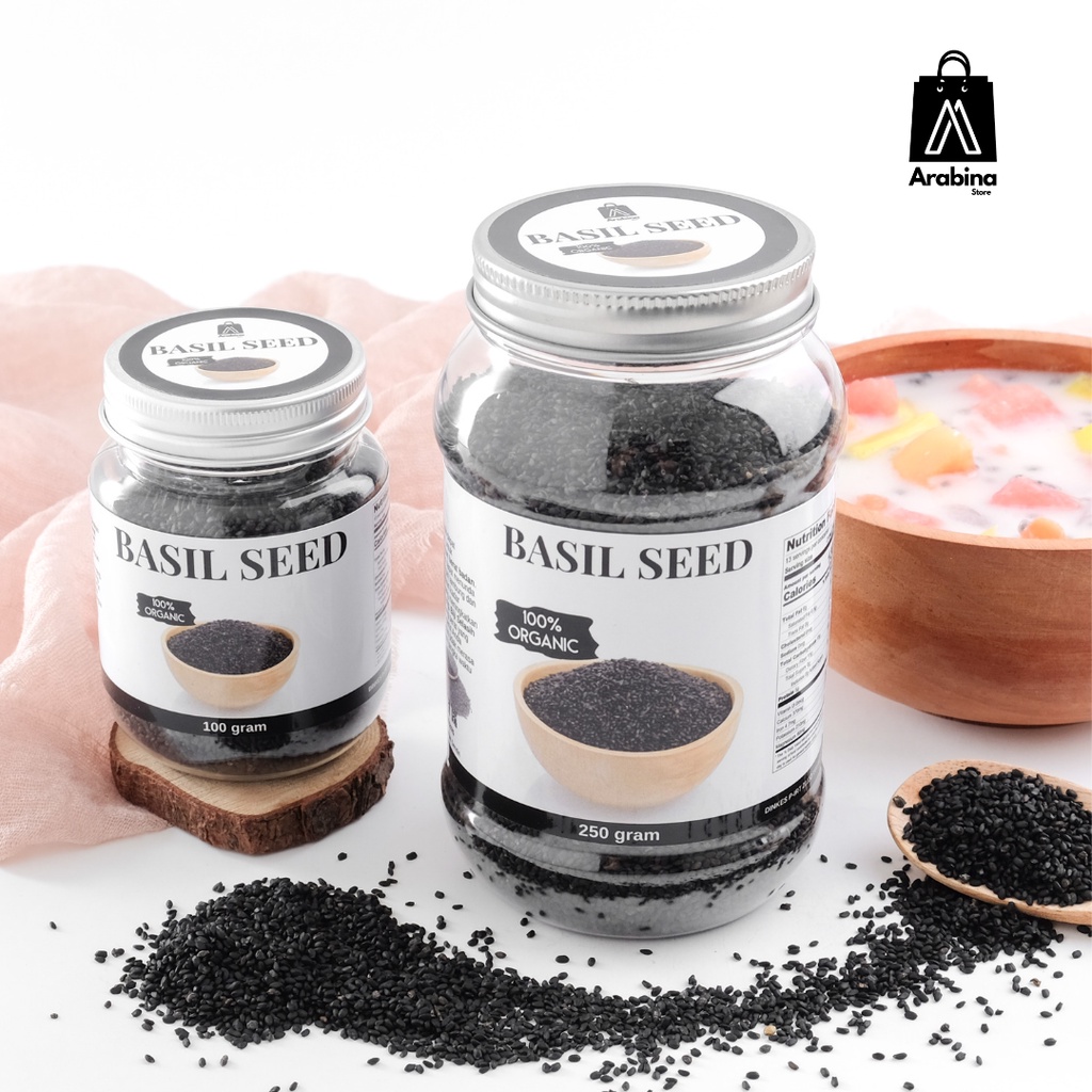 Basil Seed Arabina Original Menu Diet Organik Premium