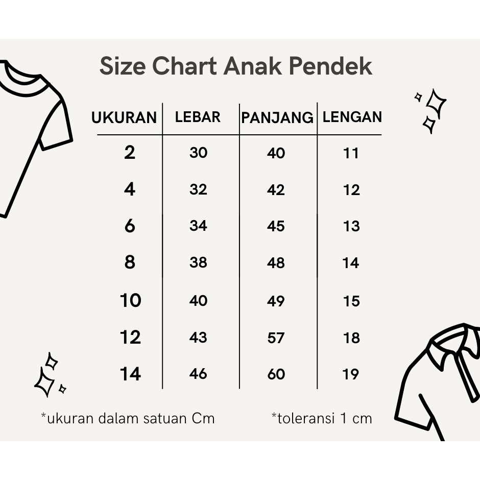 Baju kaos anak COCOMELON 10 warna