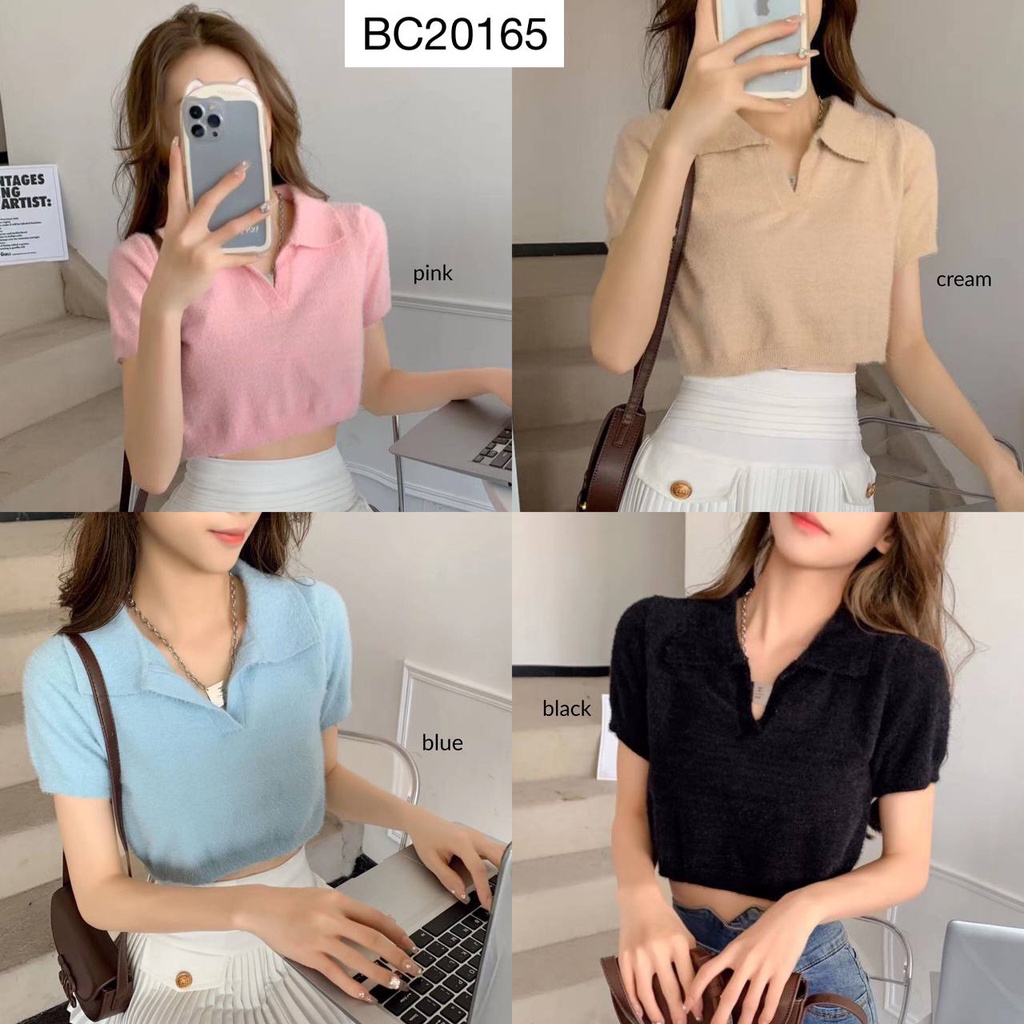 Chani Polo Fury Crop Top - BC20165
