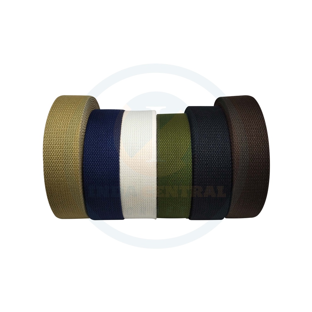 TALI WEBBING BISBAN TAS BAHAN KATUN 3.8 CM METERAN
