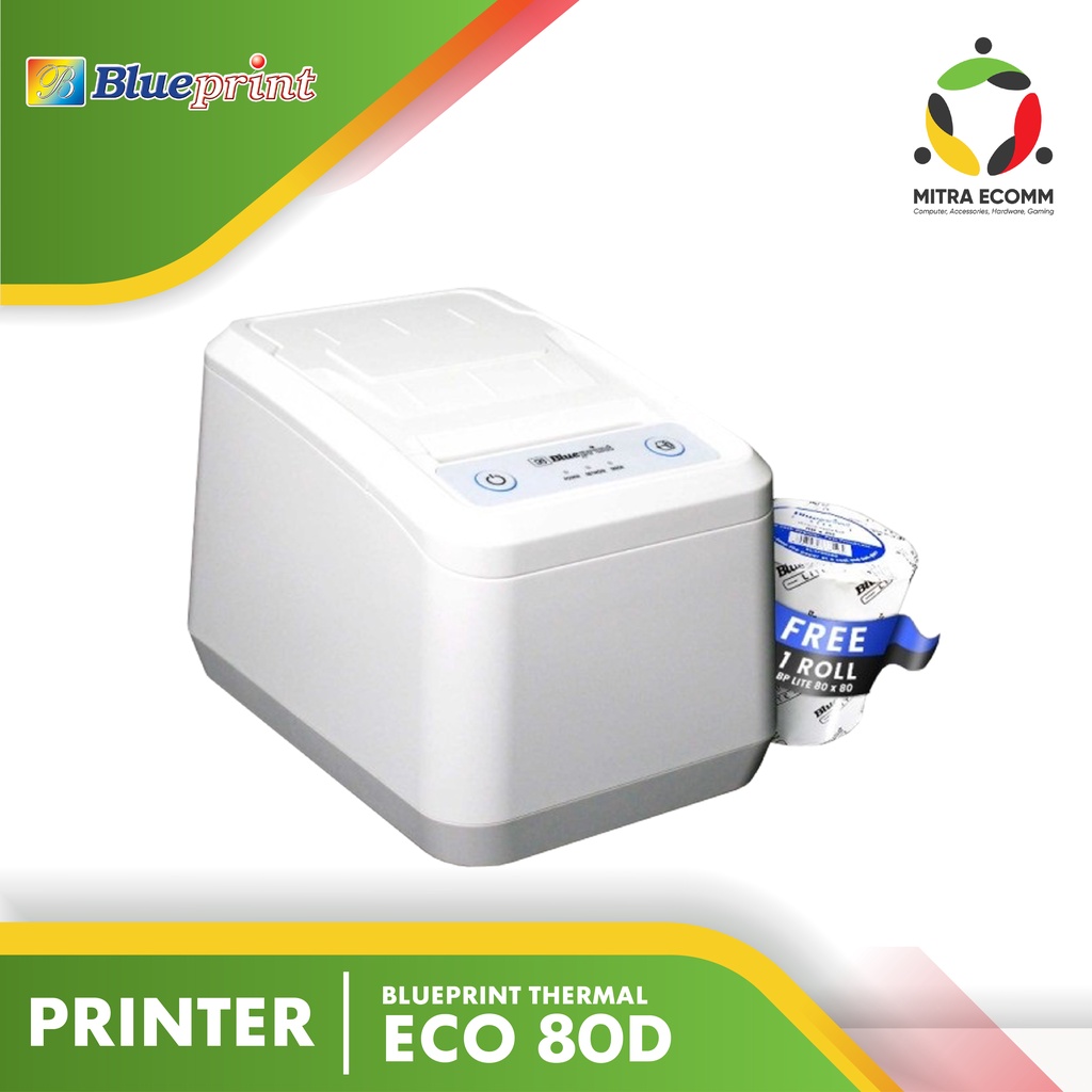 

BLUEPRINT Printer Thermal Dekstop 80mm ECO 80D / ECO80D USB+ Bluetooth