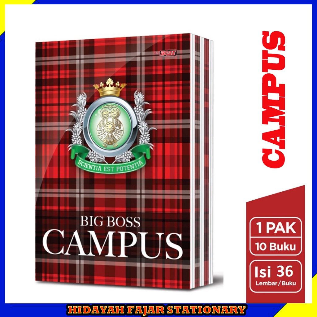 

BUKU BIG BOSS / BUKU CAMPUS / BUKU CAMPUS 36 LEMBAR