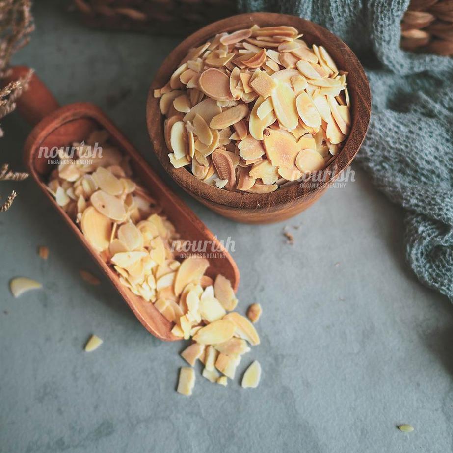 

♂ Roasted Almond Slice 500gr ✽