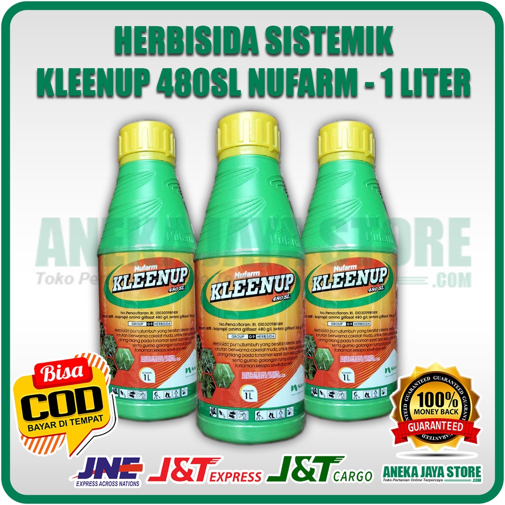 Herbisida Sistemik Kleenup 480SL Nufarm - 1 Liter