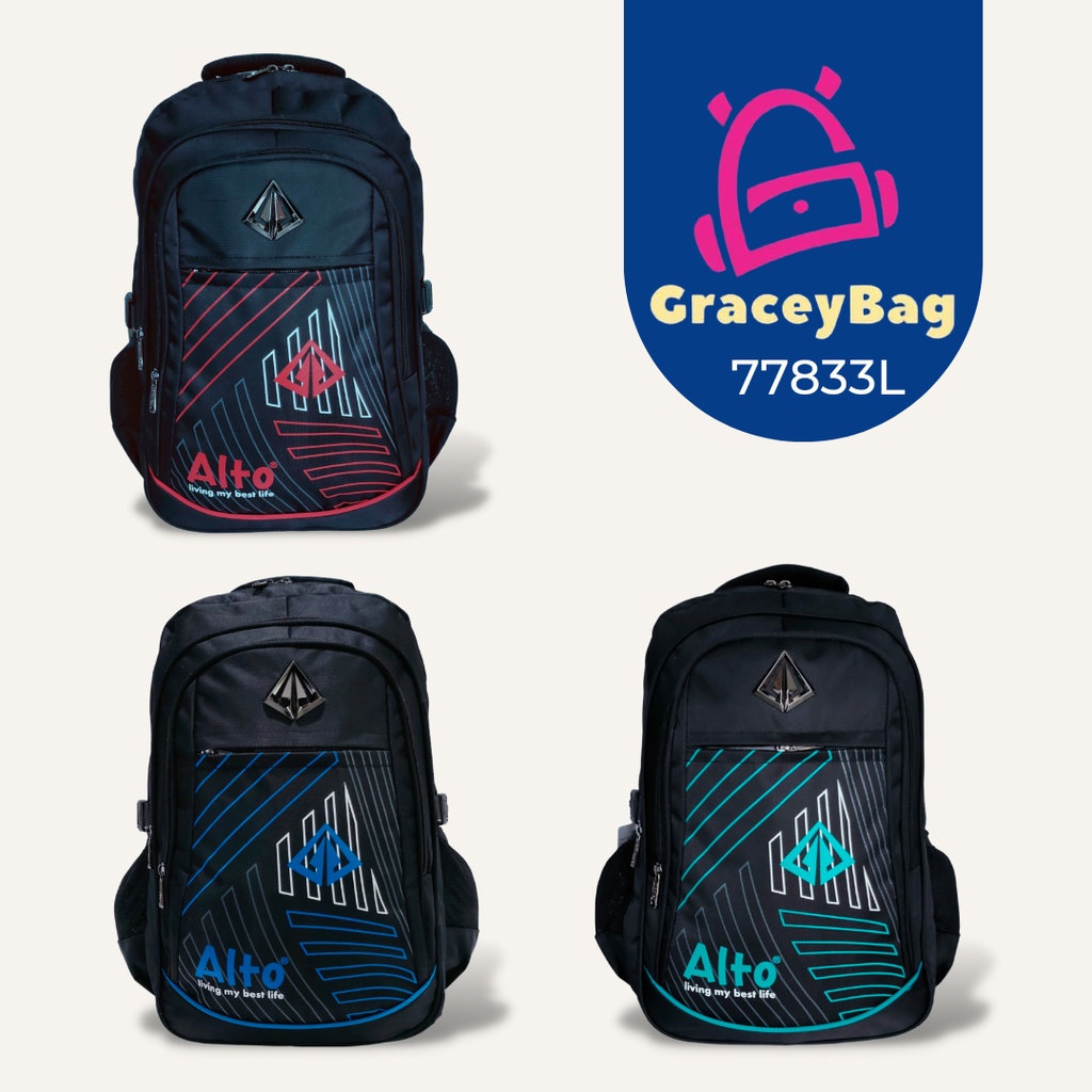 GB-77833L Tas Ransel Pria / Remaja Alto (New Motif)