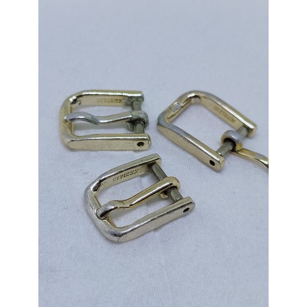 Buckle strap kulit citizen ladies leatherstrap watch part jam tangan antik wanita arloji lawas klasi