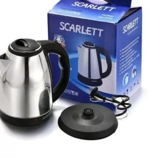 ❉ SCARLETT Teko Pemanas Air Otomatis 2L / Teko Listrik Otomatis ✵