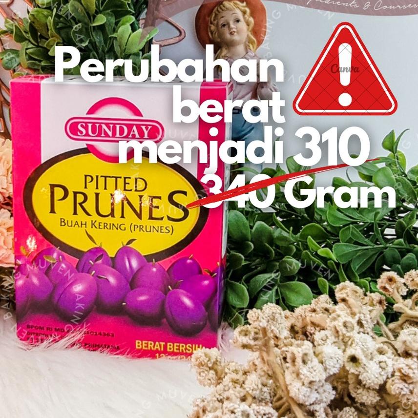 

► PITTED PRUNES 310 Gr / PRUNE PLUM SUNDAY MANISAN, BUAH KERING ➣