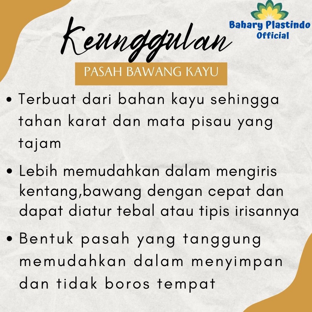 Alat Pemotong Bawang Kayu Pasah Bawang