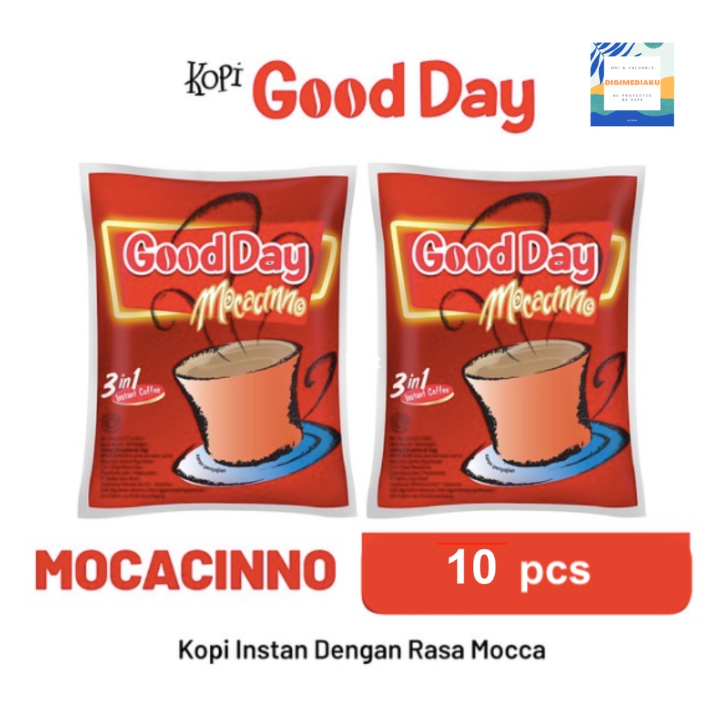 KOPI GOOD DAY MOCACINNO Renteng KAPAL API GOOD DAY MOCACINNO Renteng