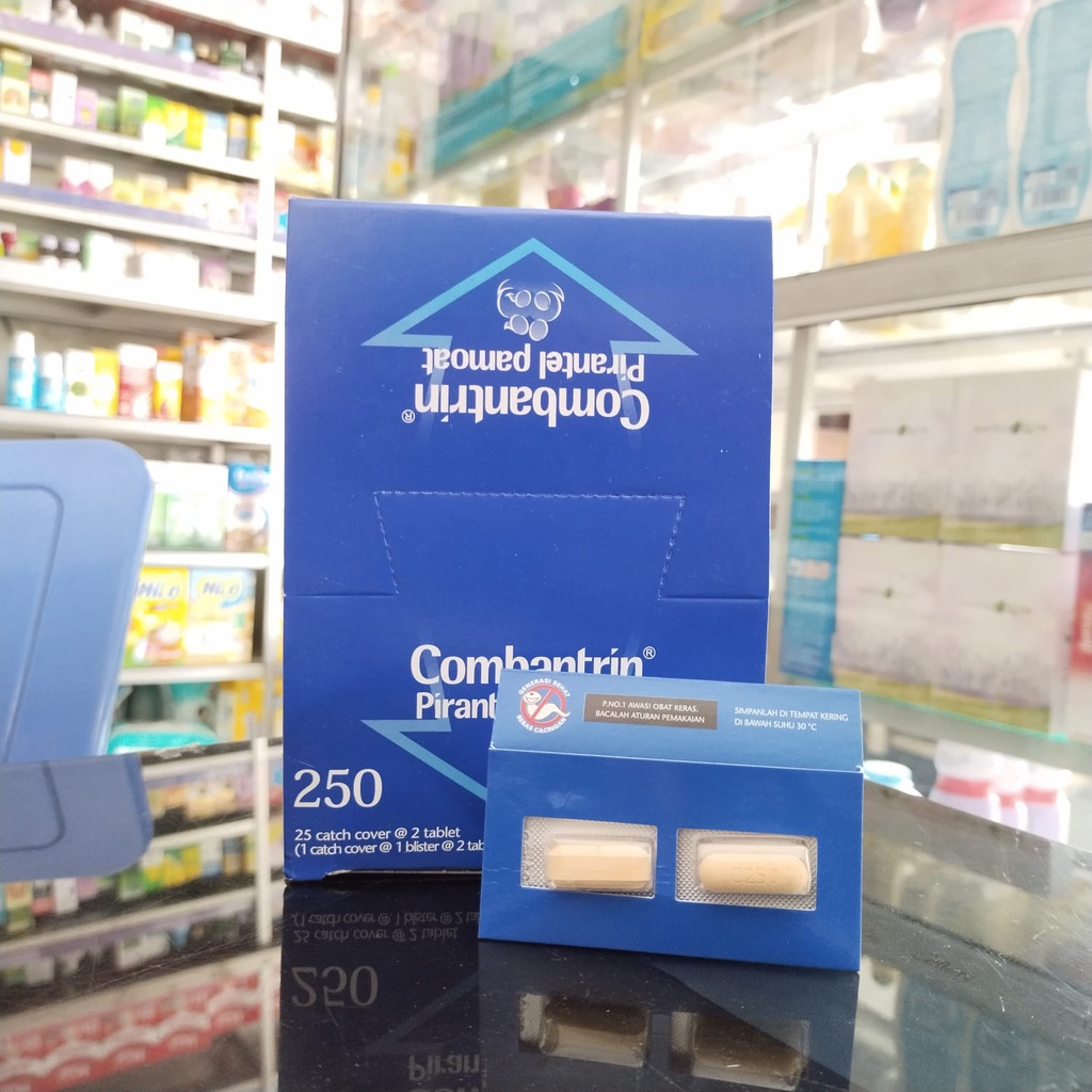 COMBANTRIN TABLET 250MG OBAT CACING