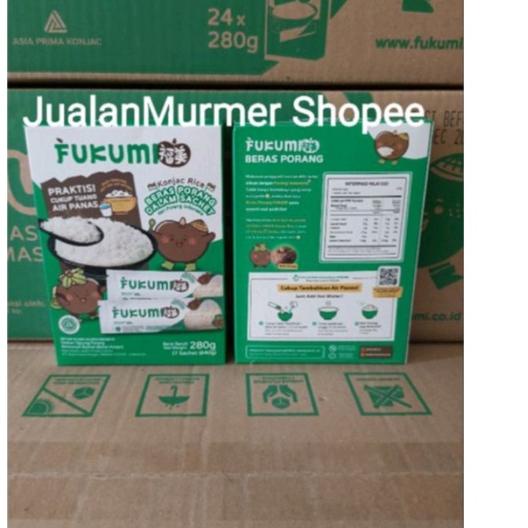 

♀ Fukumi Beras Porang 1 Box Isi 7 Sachet ➢