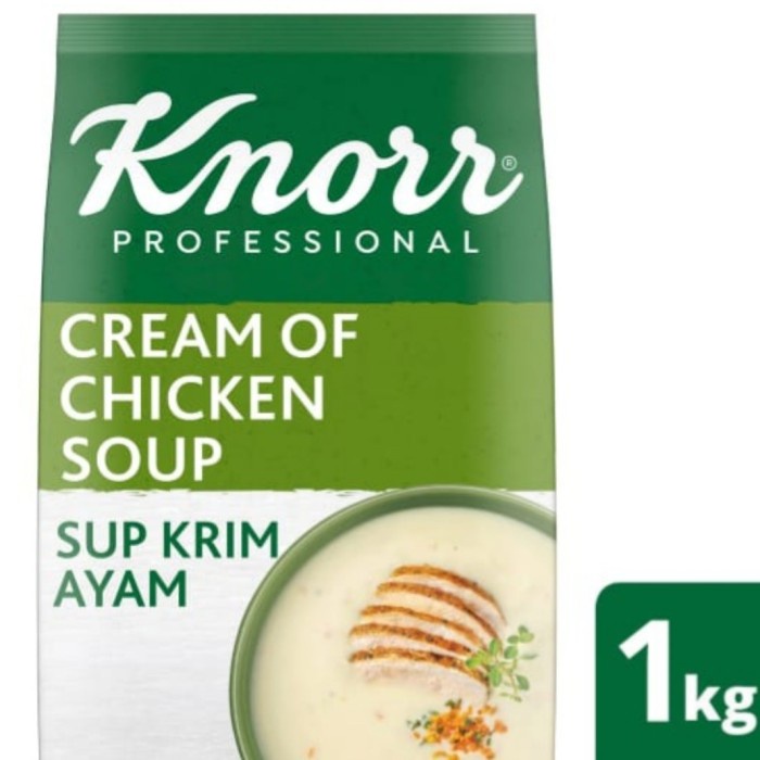 

Knorr Knor Cream of chicken soup Sup Ayam Berkrim 1kg