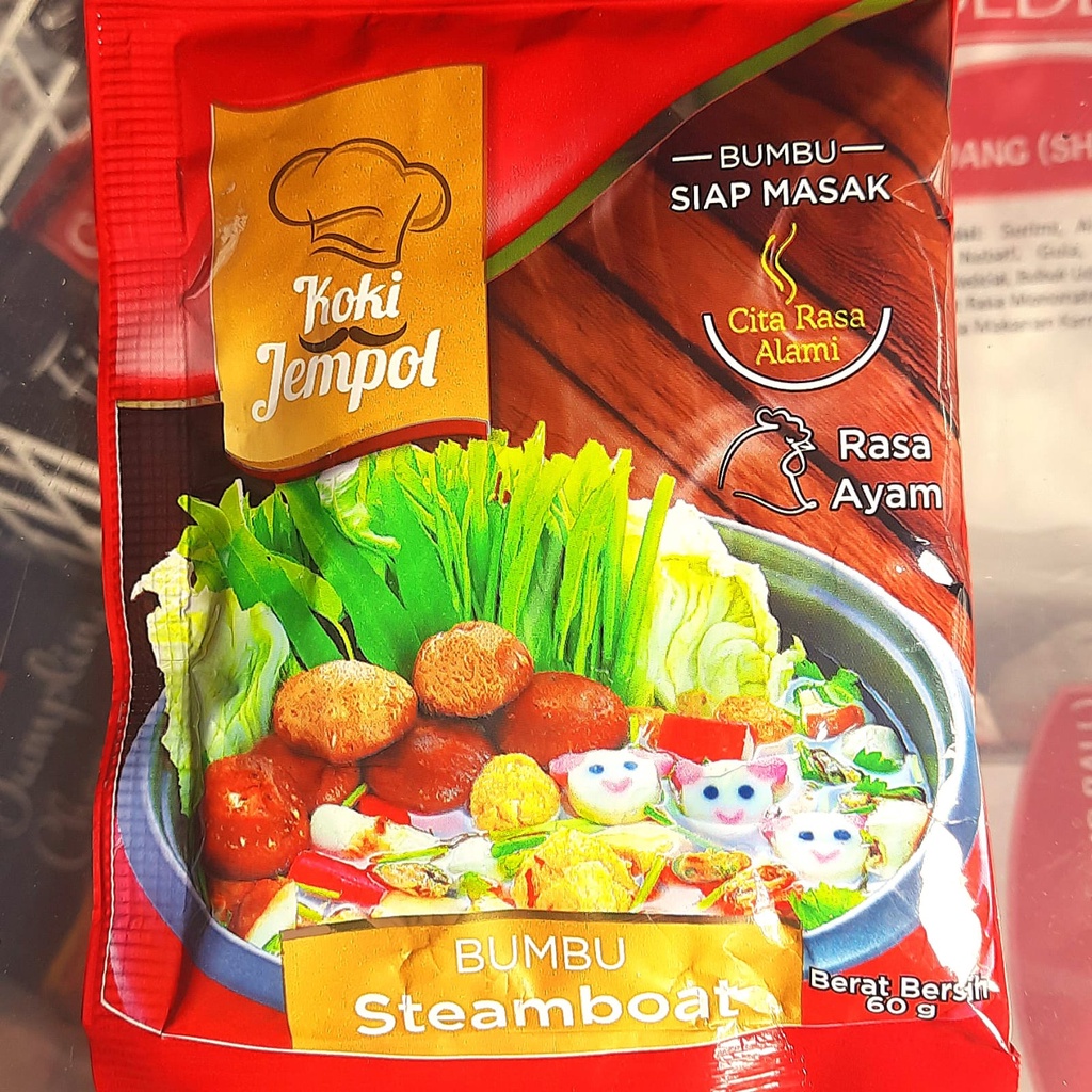 

Bumbu Steamboat Rasa Kaldu Ayam Koki Jempol / Koky jempol steamboat instan